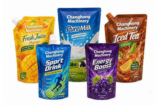 Flexible Beverage Pouches Flexible Beverage Pouches